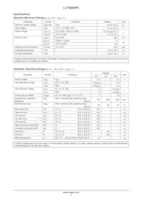 LC75805PEH-3H Datasheet Page 2