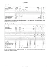 LC75805PEH-3H Datasheet Pagina 2