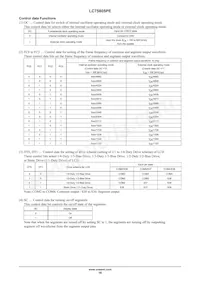 LC75805PEH-3H Datasheet Page 16