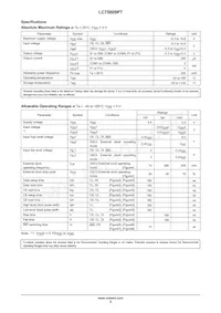 LC75809PTS-H Datasheet Pagina 2
