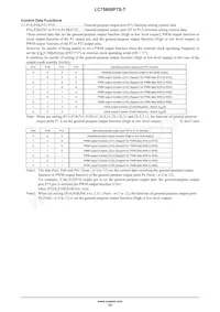 LC75809PTS-T-H數據表 頁面 22