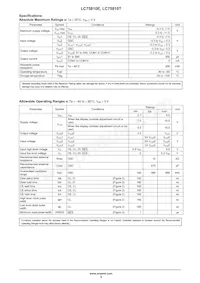 LC75810TS-8725-E Datasheet Page 3