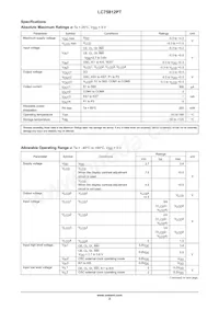 LC75812PT-8565-H Datasheet Page 2