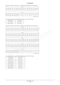 LC75812PT-8565-H Datasheet Page 19