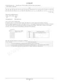 LC75812PT-8565-H Datasheet Page 21
