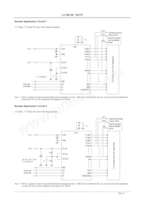 LC75813ES-E Datasheet Page 22