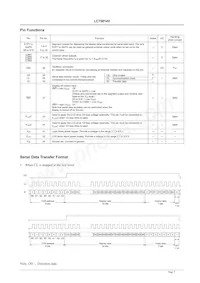 LC75814V-TLM-E Datasheet Pagina 5