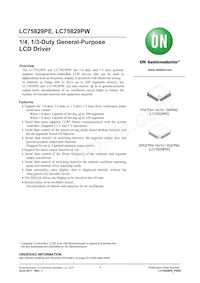 LC75829PEH-TLA-H Datasheet Cover