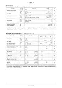 LC75844M-TLM-E Datasheet Page 2