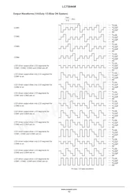 LC75844M-TLM-E Datasheet Page 12