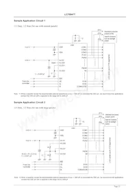 LC75847TS-E Datasheet Page 23