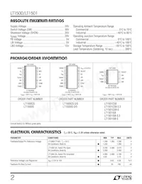 LT1501IS8-5 Datasheet Page 2