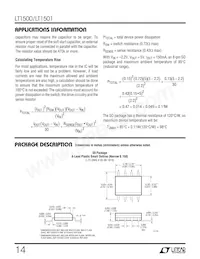 LT1501IS8-5 Datasheet Page 14