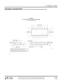 LT1501IS8-5 Datasheet Page 15