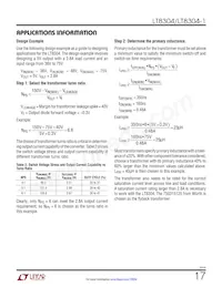 LT8304HS8E-1#TRPBF數據表 頁面 17