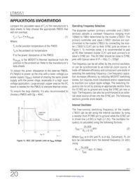 LT8551IUKG#TRPBF Datenblatt Seite 20