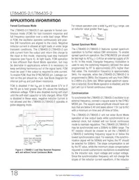 LT8640SHV-2#PBF Datasheet Page 18