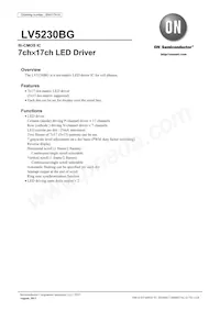 LV5230BG-TLM-H Datasheet Cover