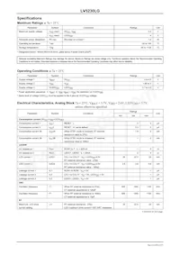 LV5230LG-TLM-H Datasheet Page 2