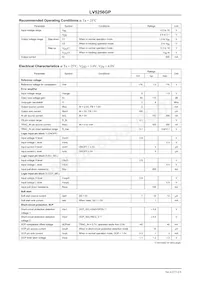 LV5256GP-TE-L-E Datasheet Pagina 2