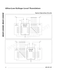 MAX13003EEUE+T Datasheet Pagina 20