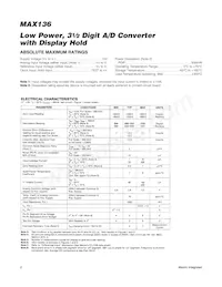 MAX136CMH+T Datenblatt Seite 2