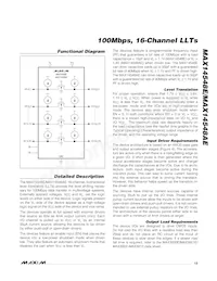 MAX14548EEWL+T Datasheet Pagina 13