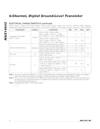 MAX14842ATE+T Datasheet Page 4