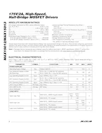 MAX15012DASA+T Datenblatt Seite 2
