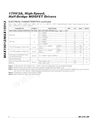 MAX15012DASA+T Datasheet Page 4