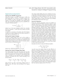 MAX15020ATP+TG002 Datasheet Pagina 12