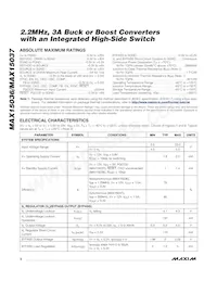 MAX15037ATE/V+T Datasheet Page 2