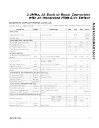 MAX15037ATE/V+T Datasheet Page 3