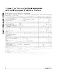 MAX15037ATE/V+T Datasheet Page 4