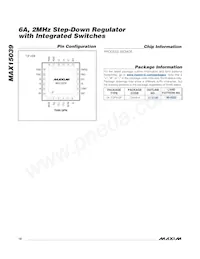 MAX15039ETG+T Datasheet Page 18