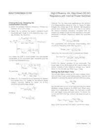 MAX15066EWE+TG1D Datasheet Page 19