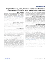 MAX15112EWG+T Datasheet Page 13