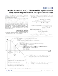 MAX15112EWG+T Datasheet Page 19