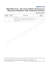 MAX15112EWG+T Datasheet Page 23