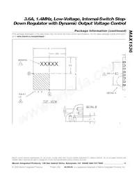 MAX1536ETI+T Datasheet Page 19