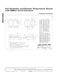 MAX1669EEE Datasheet Page 20