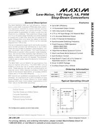 MAX1685EEE-T Datasheet Cover