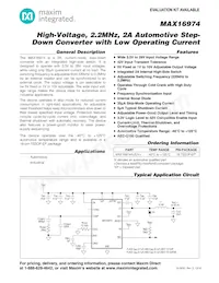 MAX16974AUE/V+T Datenblatt Cover