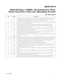 MAX16974AUE/V+T Datasheet Page 9