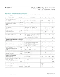 MAX16977RATE+ Datasheet Page 3