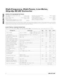 MAX1708EEE+T Datasheet Page 2