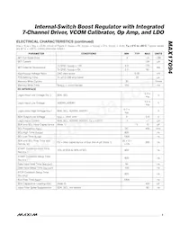 MAX17094ETM+T Datasheet Page 5