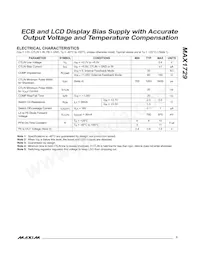 MAX1729EUB Datasheet Page 3