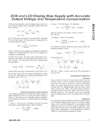 MAX1729EUB Datasheet Page 9