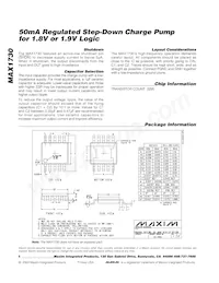 MAX1730EUB Datasheet Page 8